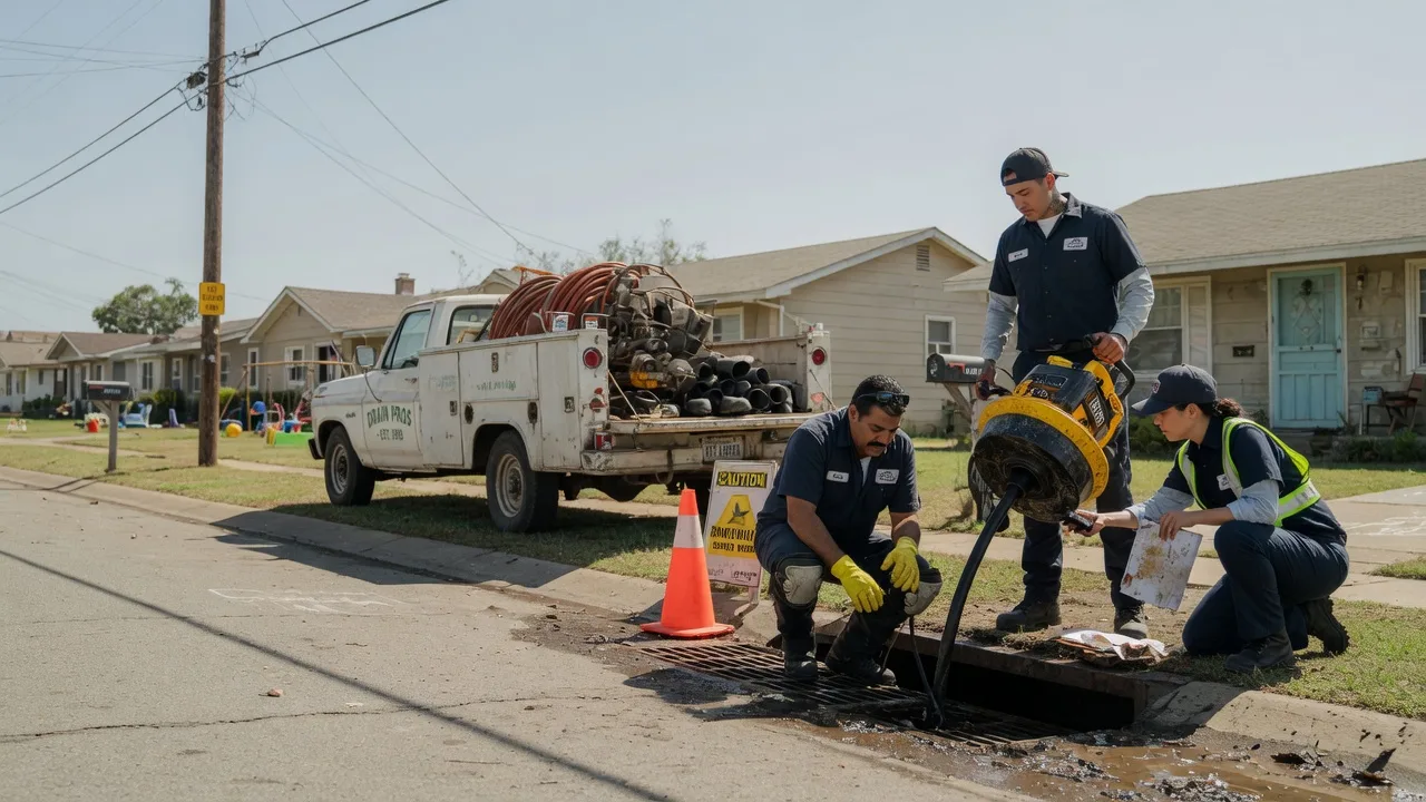 Drain Cleaning in Sondheimer, LA near me